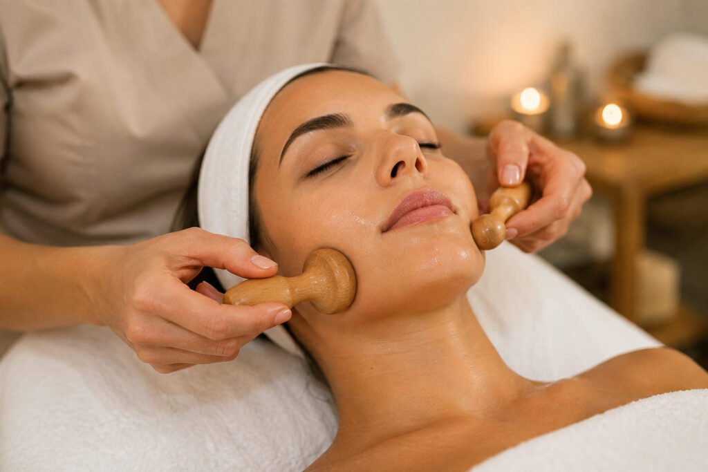 maderoterapia facial